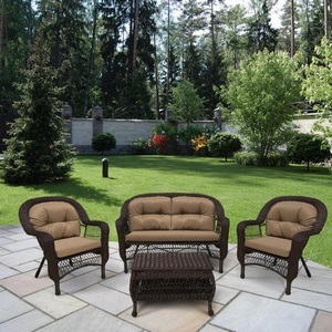 Плетеный комплект для отдыха Afina LV-520BB Brown-Beige