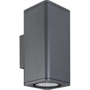 Светильник LGD-EVO-WALL-TWIN-S100x100-2x12W Day4000 (GR, 44 deg, 230V) (Arlight, IP54 Металл, 3 года) 046194