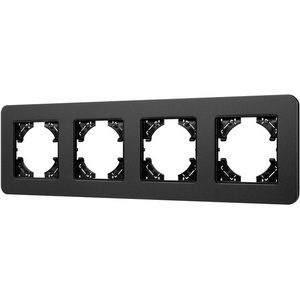 Рамка алюминиевая FRM-AKIRY-SFAL-4-BK Arlight 049744