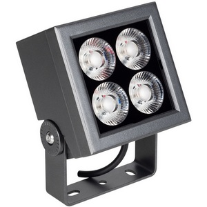 Прожектор светодиодный уличный ALT-BLOCK-S130x130-15W Day4000 (GR, 60 deg, 230V) (Arlight, IP66 Металл) 055243