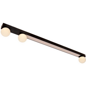 Потолочный светильник с пультом LED Arte Lamp Nihal A2611PL-4BK (плафоны шарики)