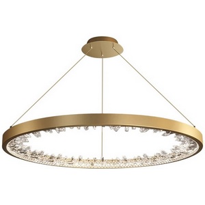 Подвесная люстра светодиодная XD-80 DeLight Collection XD gold кольцо