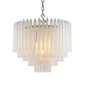Подвесная люстра DeLight Collection Nova/Pulsar 10626P silver/white