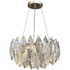Подвесная люстра Delight Collection D8011P D8011P/R-600 gold/smoky