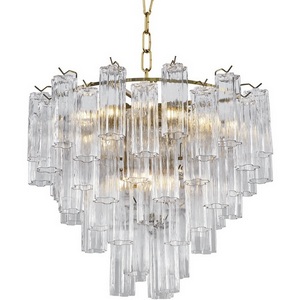 Подвесная люстра Delight Collection OWD2093 OWD2093-D75 gold/clear