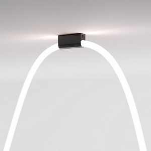 Накладные крепления для круглого гибкого неона черный Elektrostandard Full light FL 28100