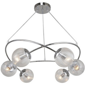 Подвесная люстра Escada Molecule 1110/6PL E14*40W Chrome