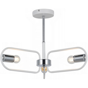 Потолочная люстра на штанге ILLUMICO IL8253-3COU-79 WH CR
