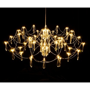Подвесная люстра led подвесная диммируемая с пультом ДУ Kink Light Галанта 07889-80,33(21)