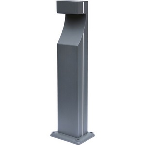 Наземный уличный светильник IP65 Kink Light Келси 09205-F(220V),16(05) серый, с декоративной синей подсветкой 220V Led 6W