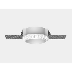 Рамка под шпаклевку Lumker Combo Mini 2.0 C-2MINI-FR-GYP-WH белая