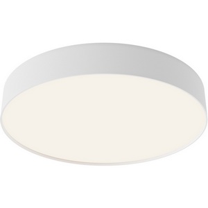 Потолочный светильник накладной диаметром 40 см круглый Maytoni Zon C032CL-45W4K-RD-W