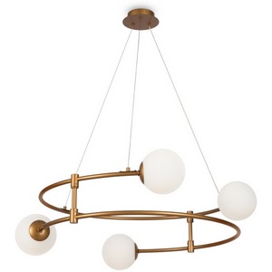 Подвесная люстра Maytoni Balance MOD317PL-04G шарики
