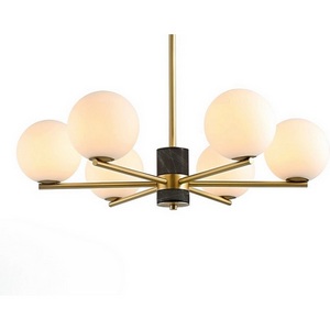Потолочная люстра на штанге Mizi'en Grace MZ121552-6-670 в форме шара