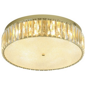 Потолочный светильник хрустальный Newport 8240 8246/PL euromat.gold