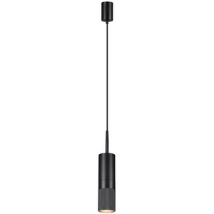 Подвесной светильник Odeon Light Bullet 4356/1B черный/металл/металл IP20 GU10 LED 10W 220V