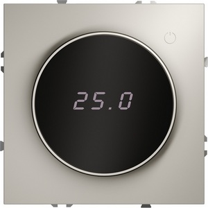 Терморегулятор электронный VOLTUM S70 VLS070103 с индикацией и датчиком для теплого пола, (кашемир)