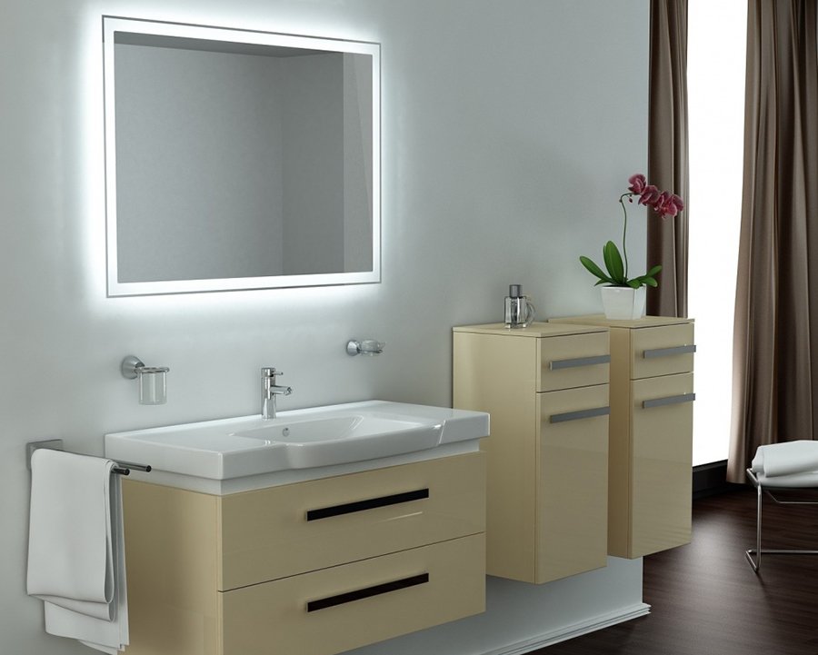 35 идей для освещения зеркала в ванной