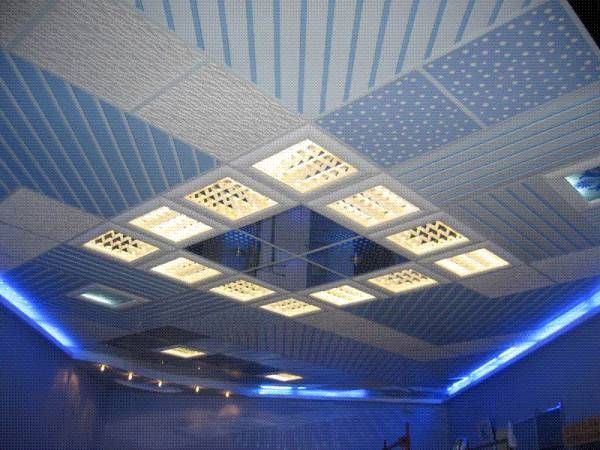 Встраиваемые светильники для подвесных потолков купить в интернет-магазине BasicDecor в Москве